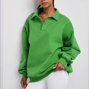 Aritzia Cozy Fleece Boyfriend Sweatshirt